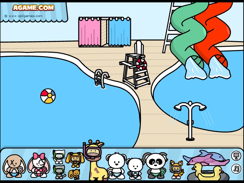 At The Water Park